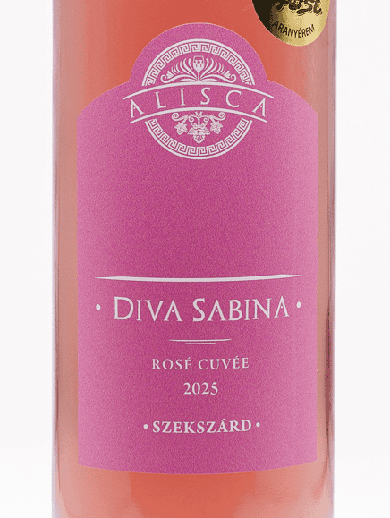 Diva Sabina 2025 – Kékfrankos-zweigelt-c. franc rosé házasitás
